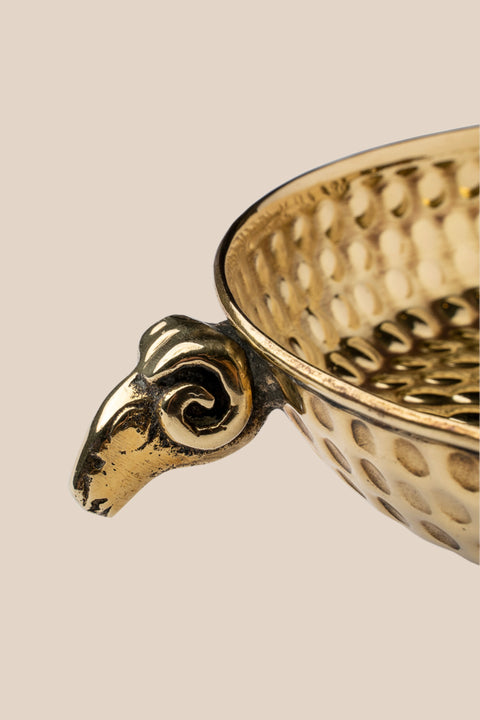 Brass Beaten Platter (8" & 10")