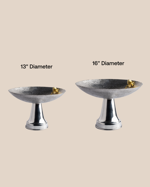 Beaten Elevated Platter (13" & 16")