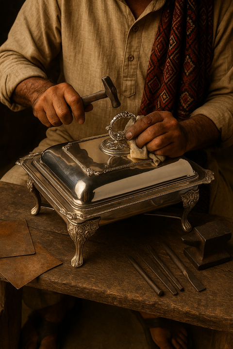 Handmade by local Pakistani Artisans