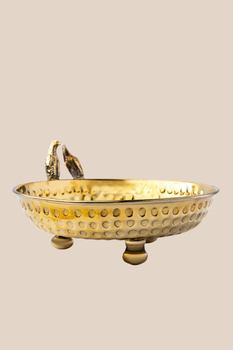 Bird Beaten Platter (6")