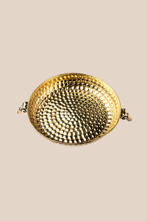 Brass Beaten Platter (8" & 10")