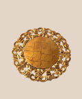 Wooden Charger Plate - Gold Leaf