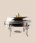 Oval Glass Chaffing Dish
