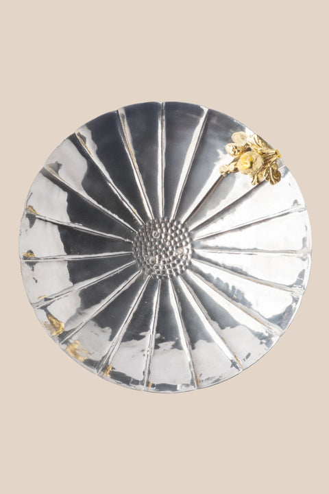 Lined Elevated Platter (14" & 16.5")