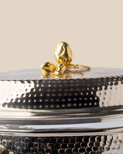 Oval Glass Chaffing Dish